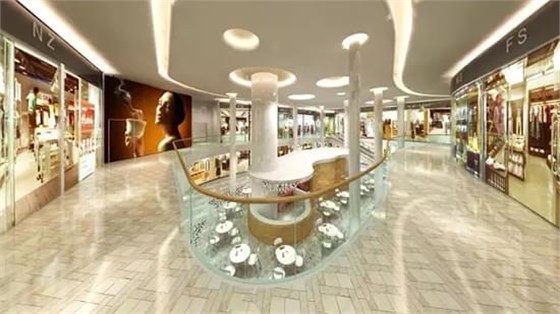 影響面：商店位于購(gòu)物道上