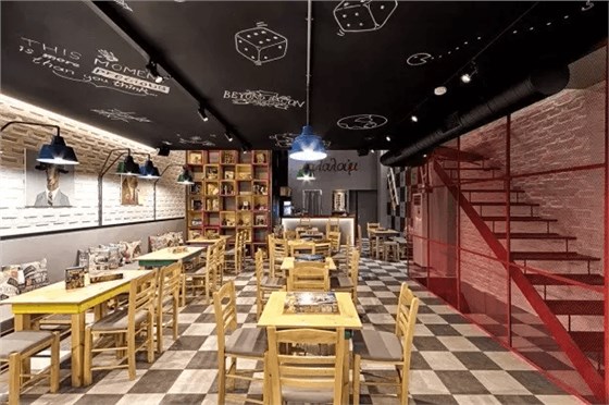 希臘雅典棋盤游戲咖啡館