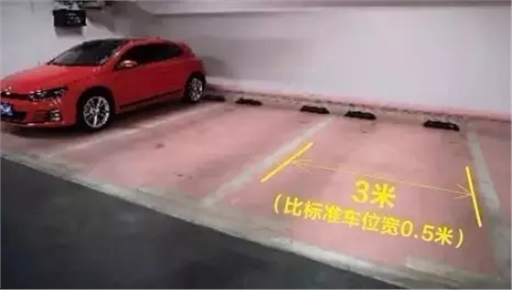 德基廣場：女性專用停車位