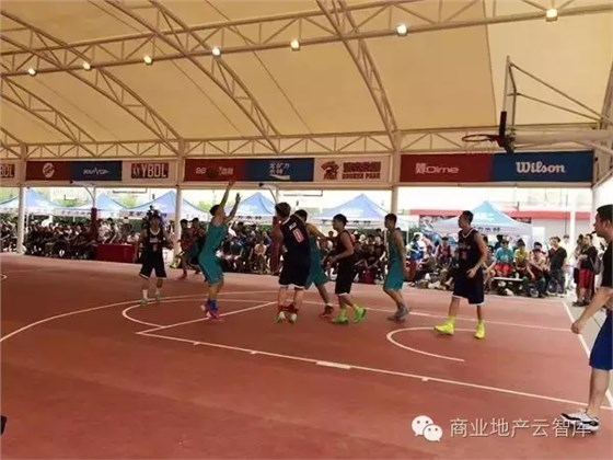 上海莘莊凱德龍之夢洛克籃球公園