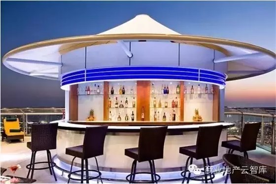 迪拜福朋喜來登屋頂酒吧
