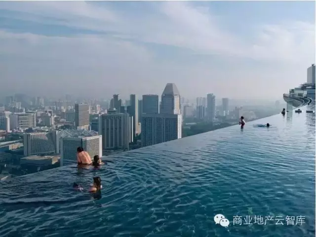 新加坡濱海灣金沙最貴屋頂泳池
