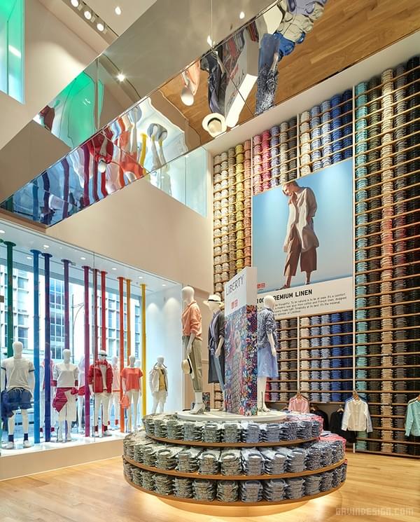 Uniqlo 倫敦旗艦店設(shè)計(jì) 英國 旗艦店設(shè)計(jì) 店面設(shè)計(jì) 商業(yè)空間設(shè)計(jì) 東京 專賣店設(shè)計(jì)