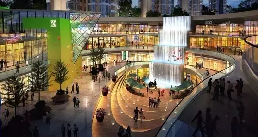 下沉廣場式